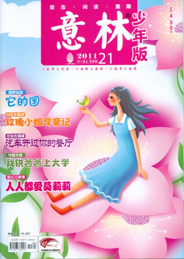 意林少年版2011年11月第1期封面图片-杂志铺