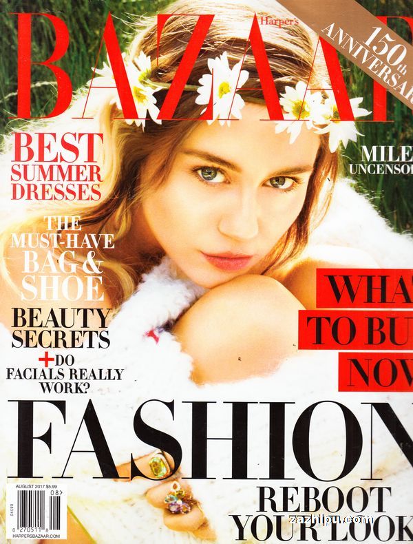 时尚芭莎BAZAAR(美国版)杂志封面秀-图片-杂