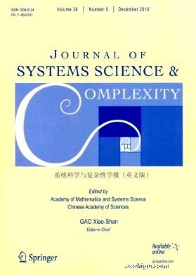 ϵͳѧ븴ѧ(Ӣİ)_Journal of SYSTEMS SCIENCE & COMPLEXITY1깲6