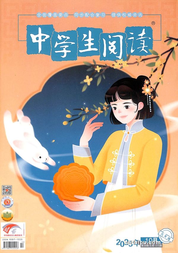 中学生阅读九年级(半年共6期)(杂志订阅)(原中学生阅读初中版中考)