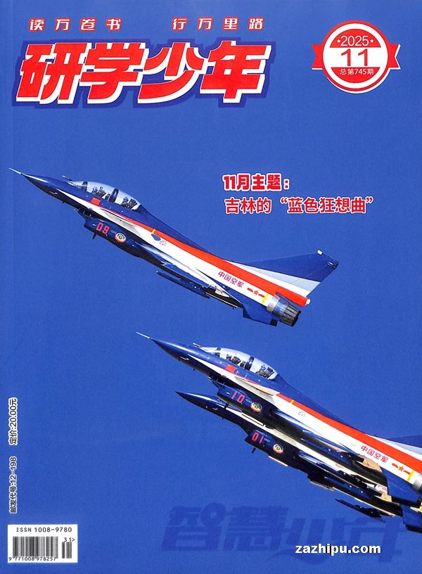 研学少年(原智慧少年研学帮)(1年共12期)(杂志订阅)