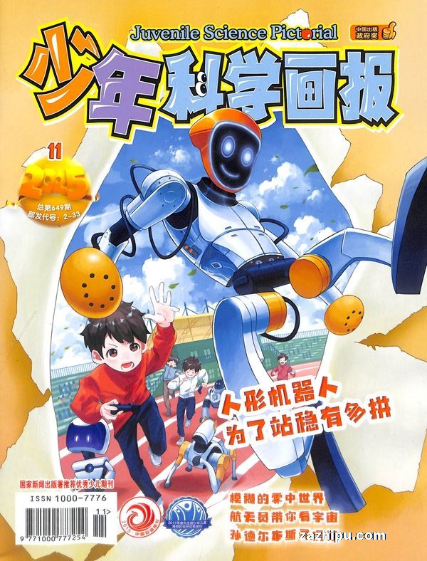 下架2022年1月起订少年科学画报(1年共12期)(杂志订阅)