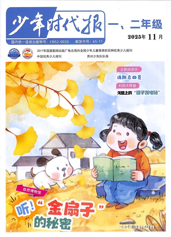 少年时代报一二年级(1年共10期)杂志订阅
