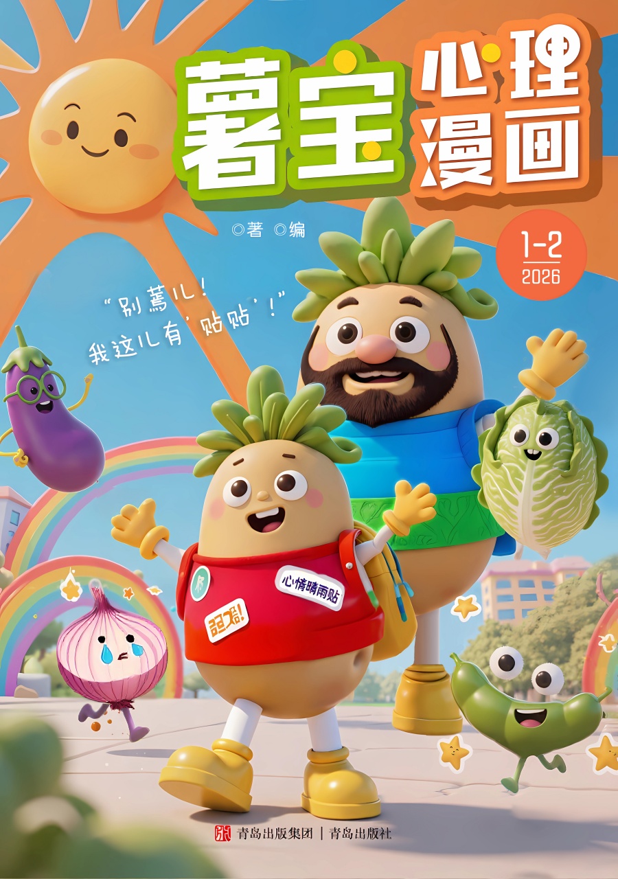 薯宝心理漫画(1年共12期)(杂志订阅)