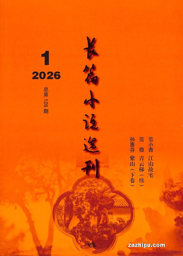 长篇小说选刊(1年共6期)(杂志订阅)